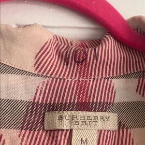 Burberry Tops - Authentic Burberry Heart Collection Button Down Burberry Tops - Authentic Burberry Heart Collection Button Down